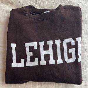 Champion Brown Lehigh Crewneck